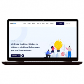 Script PHP - Construtor De Sites e Portf�lio Saas Profilex