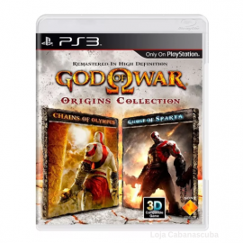 God of War Origins: A Saga Completa em Suas Mos (PS3 Fsico Original)