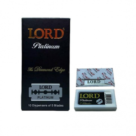 L�minas Lord Platinum: Afiadas, Dur�veis e Perfeitas para um Barbear Suave e Preciso