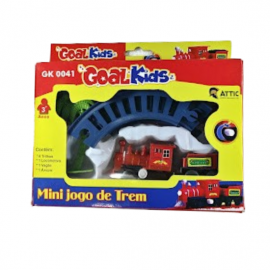 Mini Jogo de Trem Goal Kids - Diverso e Criatividade para os Pequenos