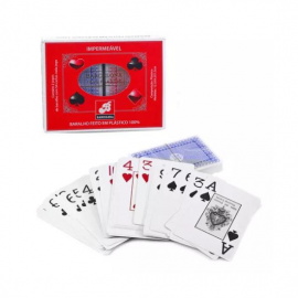 Baralho Barcelona - Kit Premium com 2 Baralhos (Azul e Vermelho)