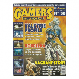 Revista Gamers Especial n� 38 Guia Completo de Vagrant Story, Koudelka e Valkyrie Profile - Estrat�gias, Dicas e Segredos dos Cl�ssicos de RPG para PlayStation
