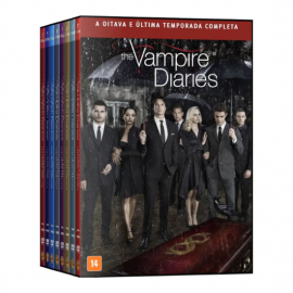 S�rie The Vampire Diaries - 1� a 8� Temporada (DVDs Gravados de Boa Qualidade)
